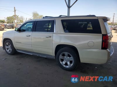 Drugie zdjęcie samochodu z przodu: 2015 CHEVROLET SUBURBAN C1500 LTZ VIN:1GNSCKKC4FR145881 - miniatura