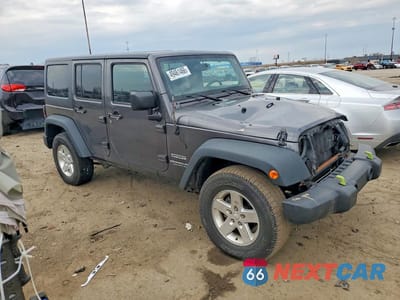 Czwarte zdjęcie samochodu z boku: 2014 JEEP WRANGLER UNLIMITED SPORT VIN:1C4HJWDG4EL298813 - miniatura