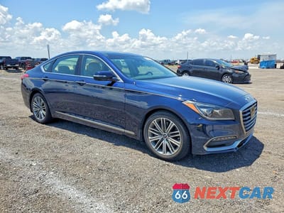 Czwarte zdjęcie samochodu z boku: 2018 GENESIS G80 3.8 VIN:KMHGN4JE2JU269964 - miniatura