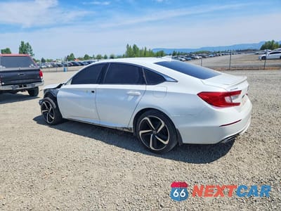 Drugie zdjęcie samochodu z przodu: 2018 HONDA ACCORD SPORT VIN:1HGCV1F32JA265974 - miniatura