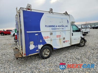 Trzecie zdjęcie samochodu z tyłu: 2013 GMC SAVANA DELIVERY TRUCK VIN:1GD072BG9D1133062 - miniatura