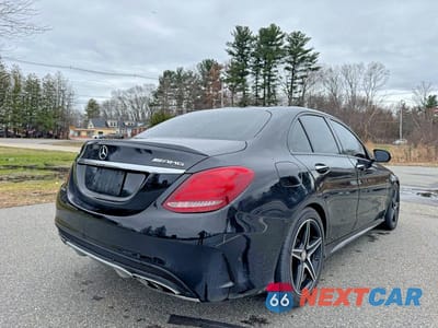 Czwarte zdjęcie samochodu z boku: 2016 MERCEDES-BENZ C 450 4MATIC AMG VIN:55SWF6EB5GU110638 - miniatura