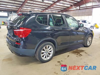 Trzecie zdjęcie samochodu z tyłu: 2013 BMW X3 XDRIVE28I VIN:5UXWX9C59D0A32602 - miniatura