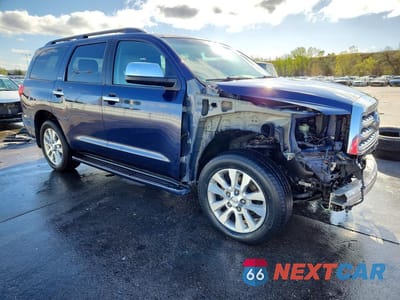 Czwarte zdjęcie samochodu z boku: 2008 TOYOTA SEQUOIA LIMITED VIN:5TDBY68A88S004887 - miniatura