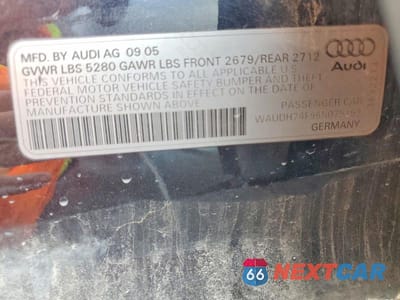 Zdjęcie 12 z 12 samochodu: 2006 AUDI A6 3.2 QUATTRO VIN:WAUDH74F96N075192 - miniatura