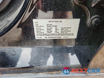 Zdjęcie 12 z 12 samochodu: 2023 TESLA MODEL Y VIN:7SAYGDEF4PF788069 - miniatura