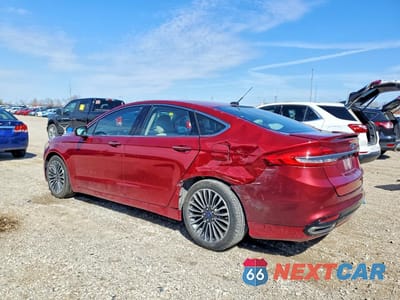 Drugie zdjęcie samochodu z przodu: 2018 FORD FUSION TITANIUM VIN:3FA6P0K95JR150128 - miniatura