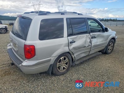 Trzecie zdjęcie samochodu z tyłu: 2004 HONDA PILOT EX VIN:2HKYF18474H527332 - miniatura