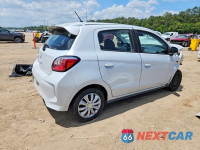 Trzecie zdjęcie samochodu z tyłu: 2021 MITSUBISHI MIRAGE ES VIN:ML32AUHJ8MH003071 - miniatura