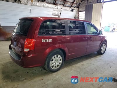 Trzecie zdjęcie samochodu z tyłu: 2017 DODGE GRAND CARAVAN SE VIN:2C4RDGBG3HR822615 - miniatura