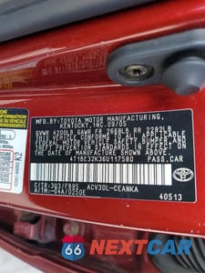 Zdjęcie 12 z 12 samochodu: 2006 TOYOTA CAMRY LE VIN:4T1BE32K36U117580 - miniatura