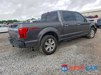 Trzecie zdjęcie samochodu z tyłu: 2019 FORD F150 SUPERCREW VIN:1FTEW1E45KFD45613 - miniatura