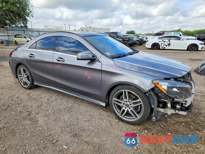 Czwarte zdjęcie samochodu z boku: 2018 MERCEDES-BENZ CLA 250 VIN:WDDSJ4EB6JN573938 - miniatura
