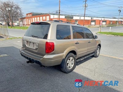 Czwarte zdjęcie samochodu z boku: 2003 HONDA PILOT EXL VIN:2HKYF18553H600995 - miniatura