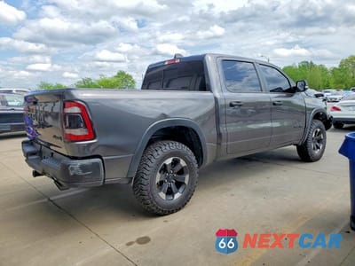 Trzecie zdjęcie samochodu z tyłu: 2022 RAM 1500 REBEL VIN:1C6SRFLT2NN199593 - miniatura