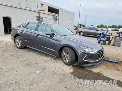 Czwarte zdjęcie samochodu z boku: 2022 HYUNDAI SONATA VIN:5NPEG4JA4NH145973 - miniatura