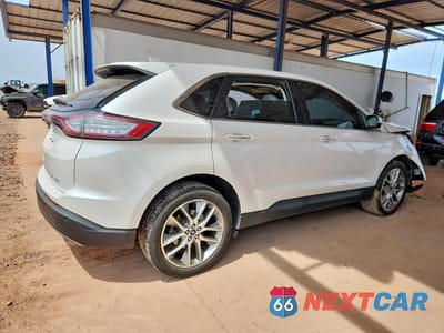 Trzecie zdjęcie samochodu z tyłu: 2018 FORD EDGE TITANIUM VIN:2FMPK3K88JBC62910 - miniatura