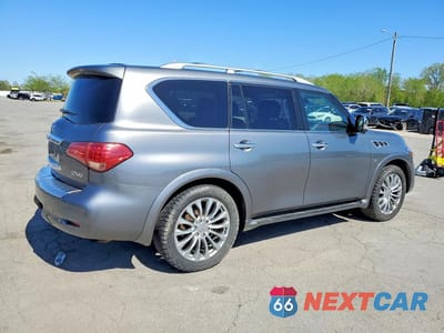 Trzecie zdjęcie samochodu z tyłu: 2015 INFINITI QX80 BASE VIN:JN8AZ2NE7F9083039 - miniatura