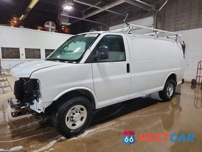 2018 CHEVROLET EXPRESS 2500 CARGO UTILITY / SERVICE VAN 1GCWGAFG4J1338884 - główne zdjęcie licytacji z USA - miniatura