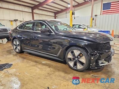 Czwarte zdjęcie samochodu z boku: 2025 BMW I4 XDRIVE 40 VIN:WBY43HD09SFU09159 - miniatura