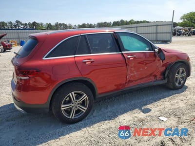 Trzecie zdjęcie samochodu z tyłu: 2020 MERCEDES-BENZ GLC 300 4MATIC VIN:W1N0G8EB6LF848477 - miniatura