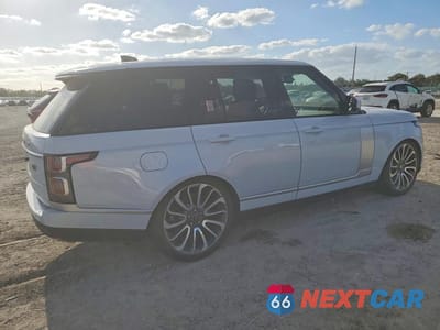 Trzecie zdjęcie samochodu z tyłu: 2019 LAND ROVER RANGE ROVER HSE VIN:SALGS2SV6KA541461 - miniatura