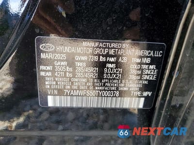 Zdjęcie 13 z 13 samochodu: 2026 HYUNDAI IONIQ 9 LIMITED VIN:7YAMWFS50TY000378 - miniatura