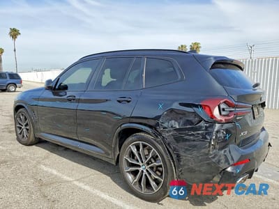 Drugie zdjęcie samochodu z przodu: 2022 BMW X3 SDRIVE30I VIN:5UX43DP06N9L57545 - miniatura