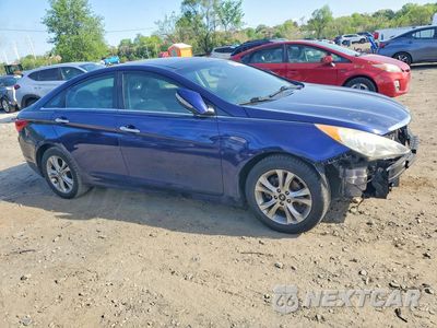 Czwarte zdjęcie samochodu z boku: 2012 HYUNDAI SONATA LIMITED VIN:5NPEC4AC7CH373167 - miniatura