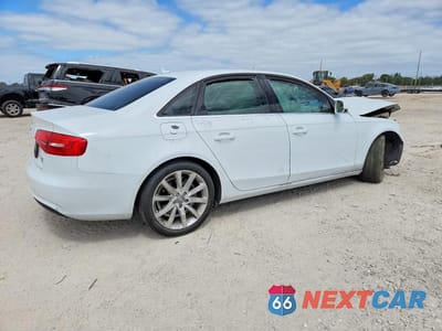 Trzecie zdjęcie samochodu z tyłu: 2013 AUDI A4 PREMIUM PLUS VIN:WAUFFAFL6DN010490 - miniatura