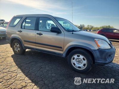 Czwarte zdjęcie samochodu z boku: 2006 HONDA CR-V LX VIN:JHLRD78526C047495 - miniatura
