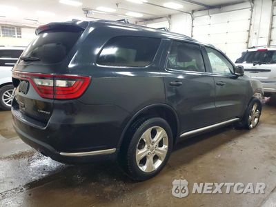 Trzecie zdjęcie samochodu z tyłu: 2014 DODGE DURANGO LIMITED VIN:1C4RDJDG4EC336765 - miniatura