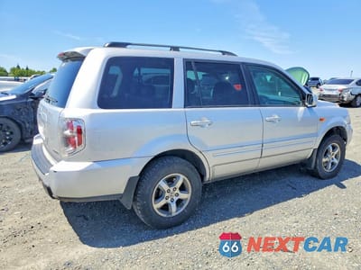 Trzecie zdjęcie samochodu z tyłu: 2007 HONDA PILOT EXL VIN:5FNYF18577B011189 - miniatura