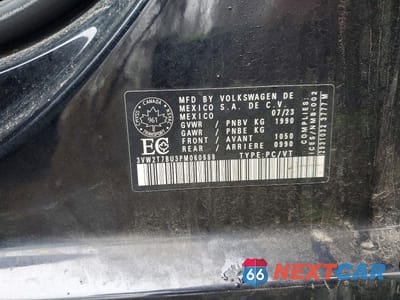 Zdjęcie 12 z 12 samochodu: 2023 VOLKSWAGEN JETTA GLI AUTOBAHN VIN:3VW2T7BU3PM060688 - miniatura