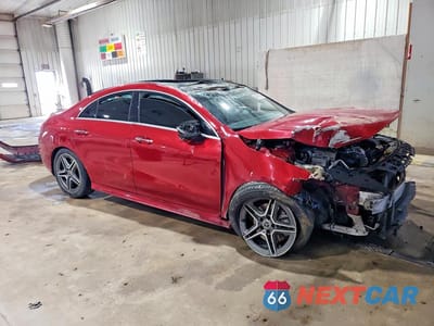 Czwarte zdjęcie samochodu z boku: 2021 MERCEDES-BENZ CLA 250 4MATIC VIN:W1K5J4HB7MN158883 - miniatura