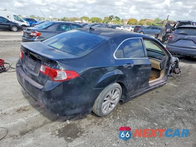 Trzecie zdjęcie samochodu z tyłu: 2010 ACURA TSX VIN:JH4CU2F61AC004422 - miniatura