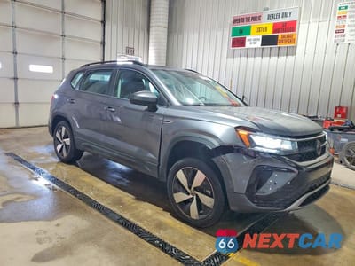 Czwarte zdjęcie samochodu z boku: 2024 VOLKSWAGEN TAOS S VIN:3VV8X7B25RM053410 - miniatura