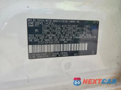 Zdjęcie 13 z 13 samochodu: 2012 TOYOTA RAV4 BASE VIN:2T3ZF4DV1CW133336 - miniatura