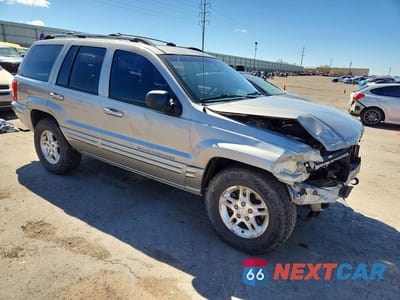 Czwarte zdjęcie samochodu z boku: 2000 JEEP GRAND CHEROKEE LIMITED VIN:1J4GW58N8YC211171 - miniatura