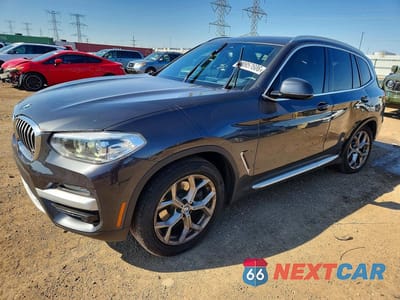 2021 BMW X3 XDRIVE30I 5UXTY5C01M9F50597 - główne zdjęcie licytacji z USA - miniatura