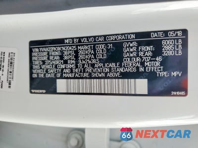 Zdjęcie 13 z 13 samochodu: 2019 VOLVO XC90 T6 MOMENTUM VIN:YV4A22PKXK1420425 - miniatura
