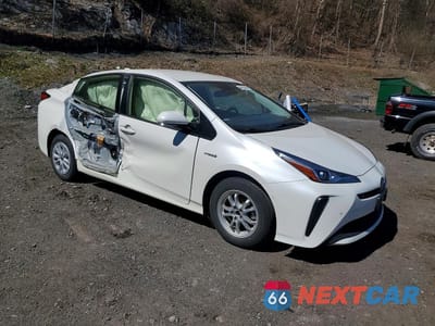 Czwarte zdjęcie samochodu z boku: 2019 TOYOTA PRIUS LE VIN:JTDKARFU0K3097822 - miniatura