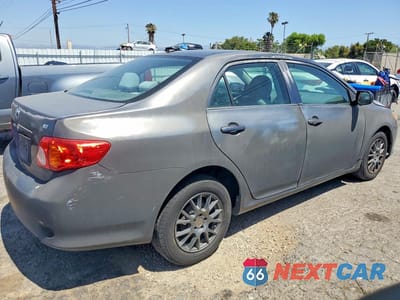 Trzecie zdjęcie samochodu z tyłu: 2010 TOYOTA COROLLA LE VIN:1NXBU4EE6AZ311169 - miniatura