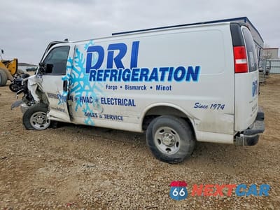 Drugie zdjęcie samochodu z przodu: 2024 CHEVROLET EXPRESS G2500 DELIVERY VAN VIN:1GCWGAFP6R1261768 - miniatura