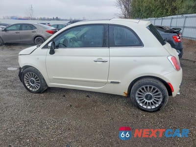Drugie zdjęcie samochodu z przodu: 2012 FIAT 500 LOUNGE VIN:3C3CFFCR8CT277712 - miniatura