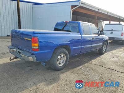 Trzecie zdjęcie samochodu z tyłu: 2004 GMC NEW SIERRA C1500 VIN:1GTEC19V34Z222440 - miniatura