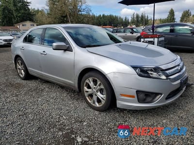 Czwarte zdjęcie samochodu z boku: 2012 FORD FUSION SE VIN:3FAHP0HA0CR220146 - miniatura