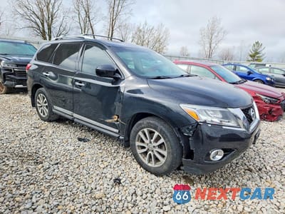 Czwarte zdjęcie samochodu z boku: 2016 NISSAN PATHFINDER SL VIN:5N1AR2MM7GC664139 - miniatura