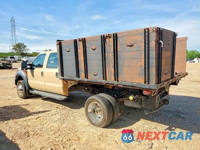 Drugie zdjęcie samochodu z przodu: 2013 FORD F450 SUPER DUTY FLATBED TRUCK VIN:1FD0W4GY6DEB65850 - miniatura