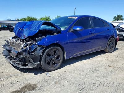 2021 HYUNDAI ELANTRA SEL 5NPLM4AG8MH036418 - główne zdjęcie licytacji z USA - miniatura